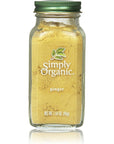 Simply Organic Ginger Root Ground, 1.64oz Container