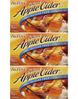 Alpine Spiced Cider Sugar Free Apple Flavored Drink Mix 14oz Box Pack of 3