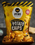 IRVINS Salted Egg Potato Chips Crisps 105g