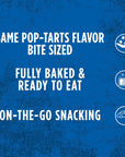 PopTarts Baked Pastry Bites Kids Snacks School Lunch Frosted Chocolatey Fudge 7oz Box 5 Pouches