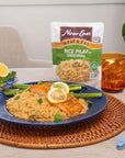 Near East Heat  Eat Rice Quick Cook Rice Microwave Rice 2 Flavor Variety Pack 88oz Pouches 6 Pack