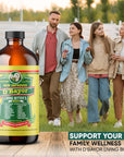 HERBOGANIC DBayor Living Bitter 16oz  Natural Blend of Black seed Bitter Melon Cinnamon and Seamoss to support Immune System and Sugar levels