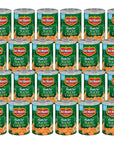 Del Monte Canned Fresh Cut Sliced Carrots 145 Ounce Pack of 24 2400016299