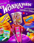 Gobstopper Wonka Everlasting Candy, jawbreakers that change colors and flavors, 5 oz, pack of 12