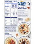 Cream of Wheat Original Instant Hot Cereal Packets 12 oz Box Pack of 3 with By The Cup Cereal Bowl