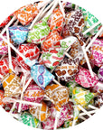 DUM DUMS Original Mix Lollipops 1 lb Bag 60 Pieces Approx Gluten Free Hard Candy Assorted Flavors Individually Wrapped Lollipops The Hampton Popcorn  Candy Company