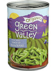 GREEN VALLEY Organic French Style Green Beans 1425 OZ