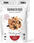 BANNER ROAD BAKING COMPANY Gluten Free Organic Granola Cereal  10 oz Original PecanCherryCoconut 10 oz