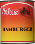 Yoders Canned Hamburger Meat 28oz