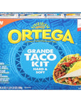 Ortega Grande Hard and Soft Taco Dinner Kit, 21.3 Ounce