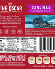 King Oscar Mediterranean OneLayer Sardines 375oz