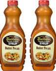 Blackburns Pancake  Waffle Syrup Butter Pecan Flavor 24 Oz Pack of 2 Butter Pecan