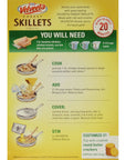 Kraft Velveeta Cheesy Skillets Dinner Kit Chicken and Broccoli Net Wt 136 Oz Pack of 4