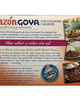 Sazon Goya con Culantro y Achiote 3.52 oz - Low Sodium Seasoning (2 pack)