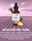 MaryRuth's Vitamin D3 Liquid Drops | Megadose 4000 IU | USDA Organic Liquid Vitamin D Spray for Adults & Kids | Immune Support & Bone Health | Vegan | Gluten Free | Non-GMO | 30 Servings