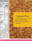 TGB Cinnamon Keto Granola | 1g Net Carb Cereal | Gluten Free Low Carb Nut Snack, 10 Ounces