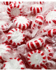 Peppermint Starlight Mints Hard Candy Bulk Pack 2 Pounds About 180 Count