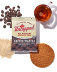 UnTapped Organic Coffee Waffle Box of 16