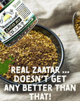 Original Jerusalem Zaatar Spice Blend by Julian’s Valleys -  4OZ