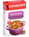 Zatarains Jerk Chicken Rice 8 oz Pack of 12