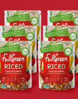 Fullgreen Riced Cauliflower with Tomato Red Pepper  Corn nongmo no preservatives shelfstable Keto sides exclusive keto take home case of 6