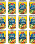 DEL MONTE No Sugar Added Fruit Cocktail Canned Fruit 12 Pack 145 oz Can