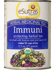 eSutras Organics Herbal Medicinal Tea ImmuniTea 25 Ounce Package May Vary