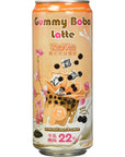 Os Bubble Gummy Boba Latte Canned Bubble Tea Drink With Chewy Boba Pearls Konjac 22 whole milk blend 470ml159 fl ozcan THAI TEA Pack of 12