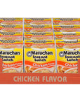 Maruchan Instant Lunch Chicken  Ramen Noodle Soup Microwaveable Meal 225 Oz 12 Count