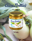 Aunt Nellies Whole HollandStyle Onions  Mildly SweetTart and Delicious  Imported BiteSized Plump Onions  Soup Stews Casseroles Cocktails  14 oz glass jars Pack of 2