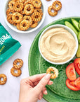 Crisp Power High Protein Pretzel Crisps  6 Pack x 175 oz Crunchy  Flavorful PlantBased Snack No Sugar 28g Protein Per Pack in 3 Savory Flavors Vegan Keto Friendly NonGMO Kosher NonDairy pack Mix