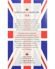 Keep Calm and Carry On Tea Carton Box Afternoon Blend Tea 40 Bags 125g 44oz