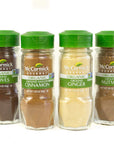 McCormick Gourmet Organic Baking Variety Pack (Cloves, Saigon Cinnamon, Ginger, Nutmeg), 0.05 lb