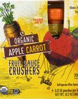 Trader Joes Organic Apple Carrot Fruit Sauce Crushers