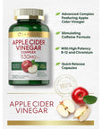 Carlyle Apple Cider Vinegar Capsules - 200 Pills