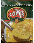 John Copes Toasted Dried Sweet Corn With Recipes For Gourmet Baked Corn Dishes 375 Oz Pack of 4