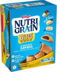 NutriGrain Bites Mini Breakfast Bars Made with Whole Grains Kids Snacks Chocolatey Banana 65oz Box 5 Pouches