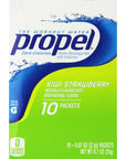 Propel Zero  10 Count Packets Pack of 2 Kiwi Strawberry