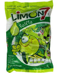 Limon 7 Paleta Lollipop Covered with Lemon and Salt Powder