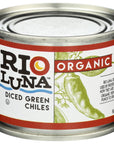 Rio Luna Organice Diced Green Chile 4 Ounce