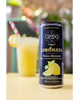 Fonti Di Crodo Limonata Italian Sparkling Lemonade 112 Oz Cans Pack of 24