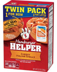 Betty Crocker Hamburger Helper Cheesy Italian Shells 122 oz