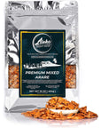 Aloha Right Now Premium Mixed Arare Rice Crackers Mochi Crunch Japanese Hawaiian Style Asian Snack Mix 1LB 16oz