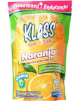 Klass Listo Orange Drink Mix