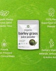 DEAL SUPPLEMENT Sustainably US Grown, Organic Barley Grass Juice Powder, 10oz