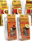 Lobo Variety Thai Food Meal Kits Pad See Ew Pad Thai Boat Noodle Tom Yum Tom Ka