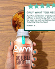 OWYN Only What You Need Double Shot Coffee Protein Shake 180mg Caffeine 20g Delicious Vegan Protein Zero Sugar Zero Net Carbs Vanilla Latte 12 Fl Oz 24 Pack