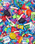 Assorted Candy Party Mix 10 Pound Box Over 450 Pieces Smarties Warheads Welchs Jawbreakers Fruit Chews Squeezable Fruit Jellies