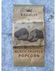 Regalis Microwavable Black Truffle Popcorn NonGMO Kernels Real Black European Truffle 3 Bags