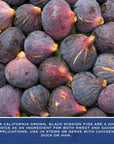 Traina Home Grown California Dried Whole Black Mission Figs  Healthy No Added Sugar Non GMO Gluten Free Kosher Certified Vegan Packed in Resealable Pouch 2 lbs